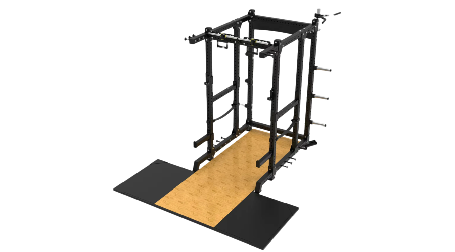 POWER RACK + WEIGHTLIFTING PLATFORM - 1