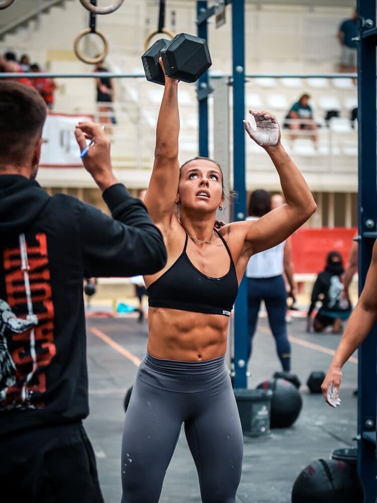 Alexia Carrer en compétition