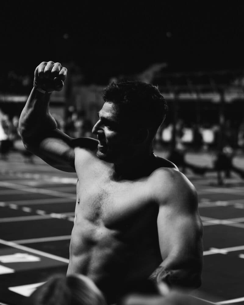 Quentin Gérald en compétition