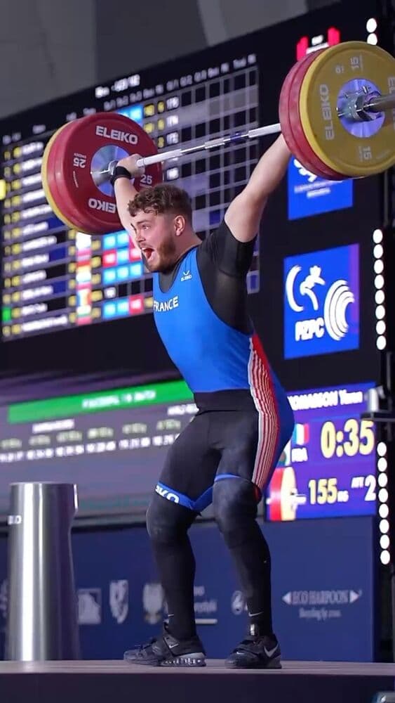 Yann Thomasson en compétition