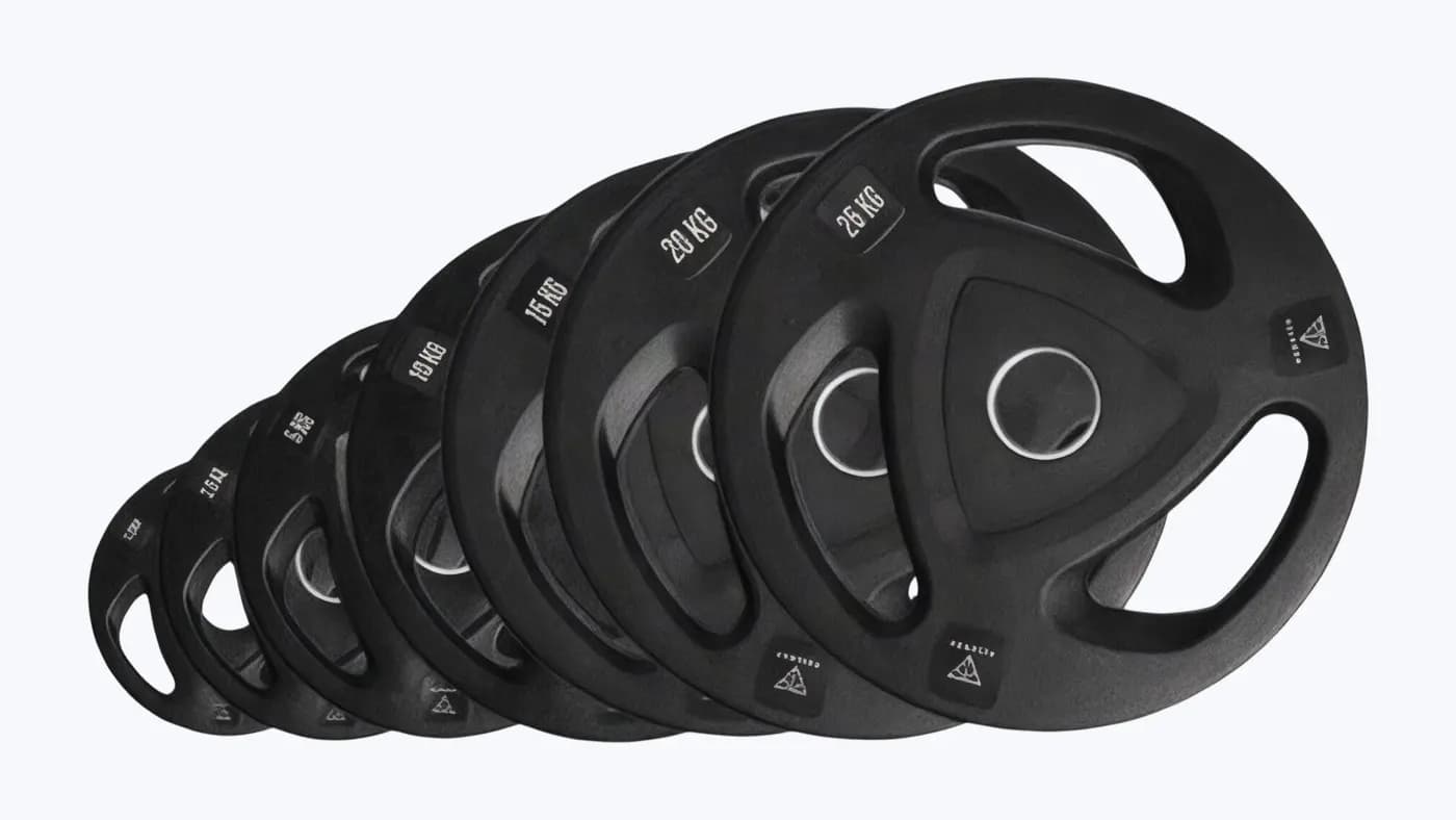 Set De Disques Olympiques 150 Kg (Ensemble De 5 Paires)