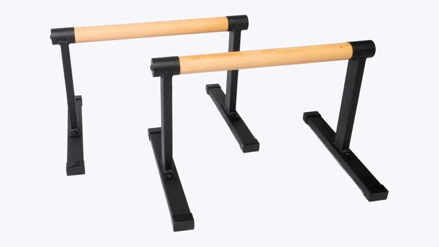 Parallettes Acier & Bois