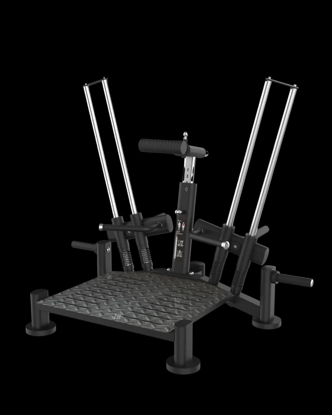 Rowing Vertical Debout — À Disques — alternate view