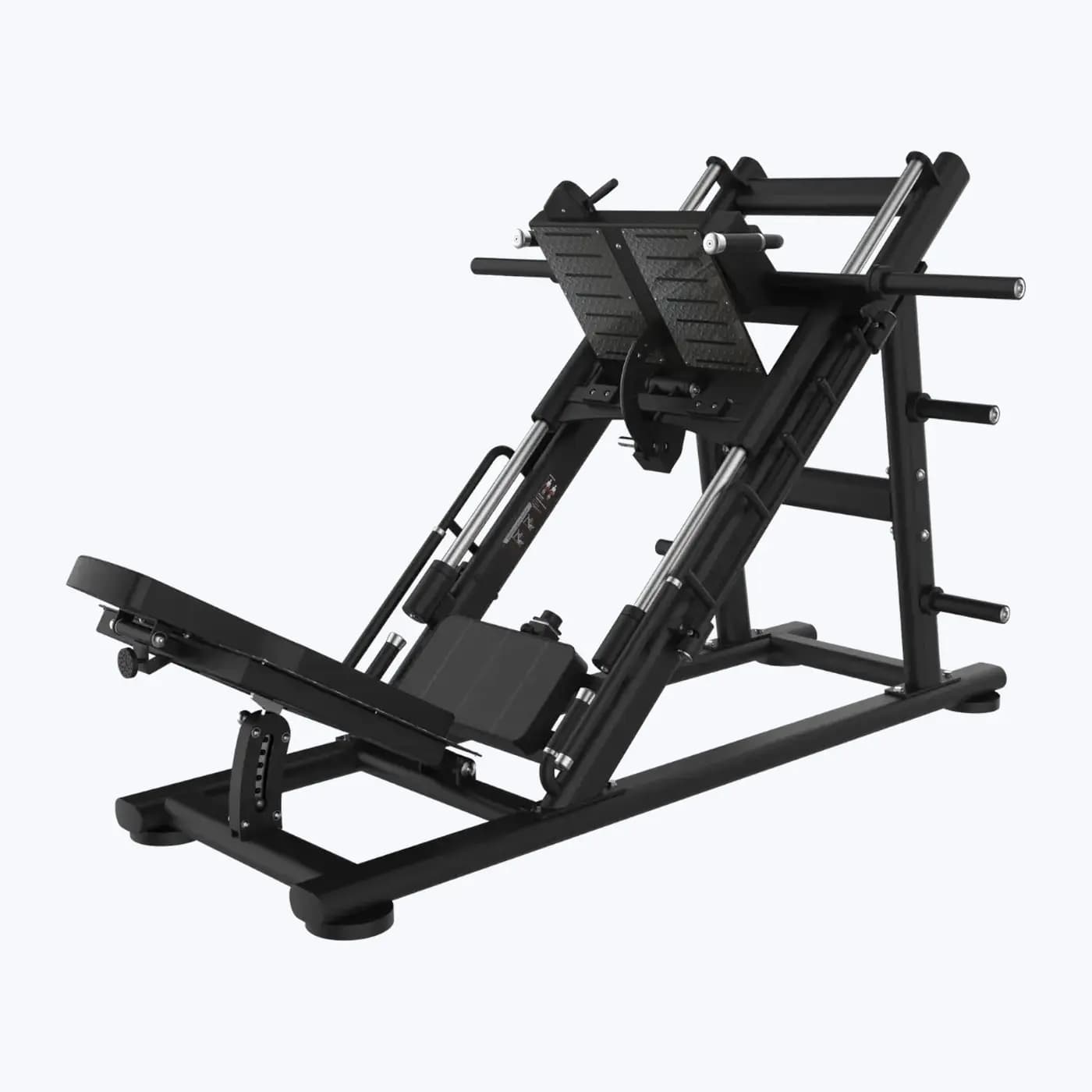 Leg Press 45° & Hack Squat Combo — À Disques