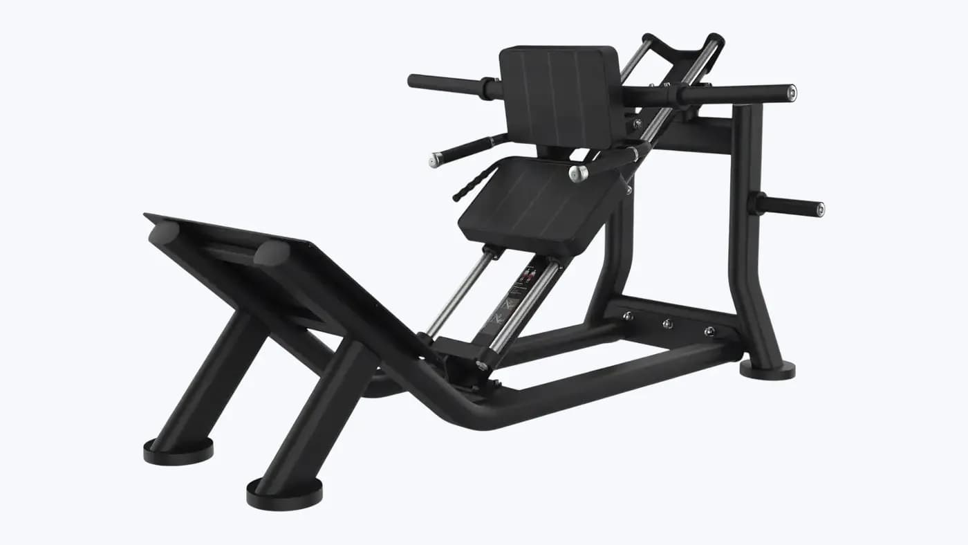 Hack Squat — À Disques