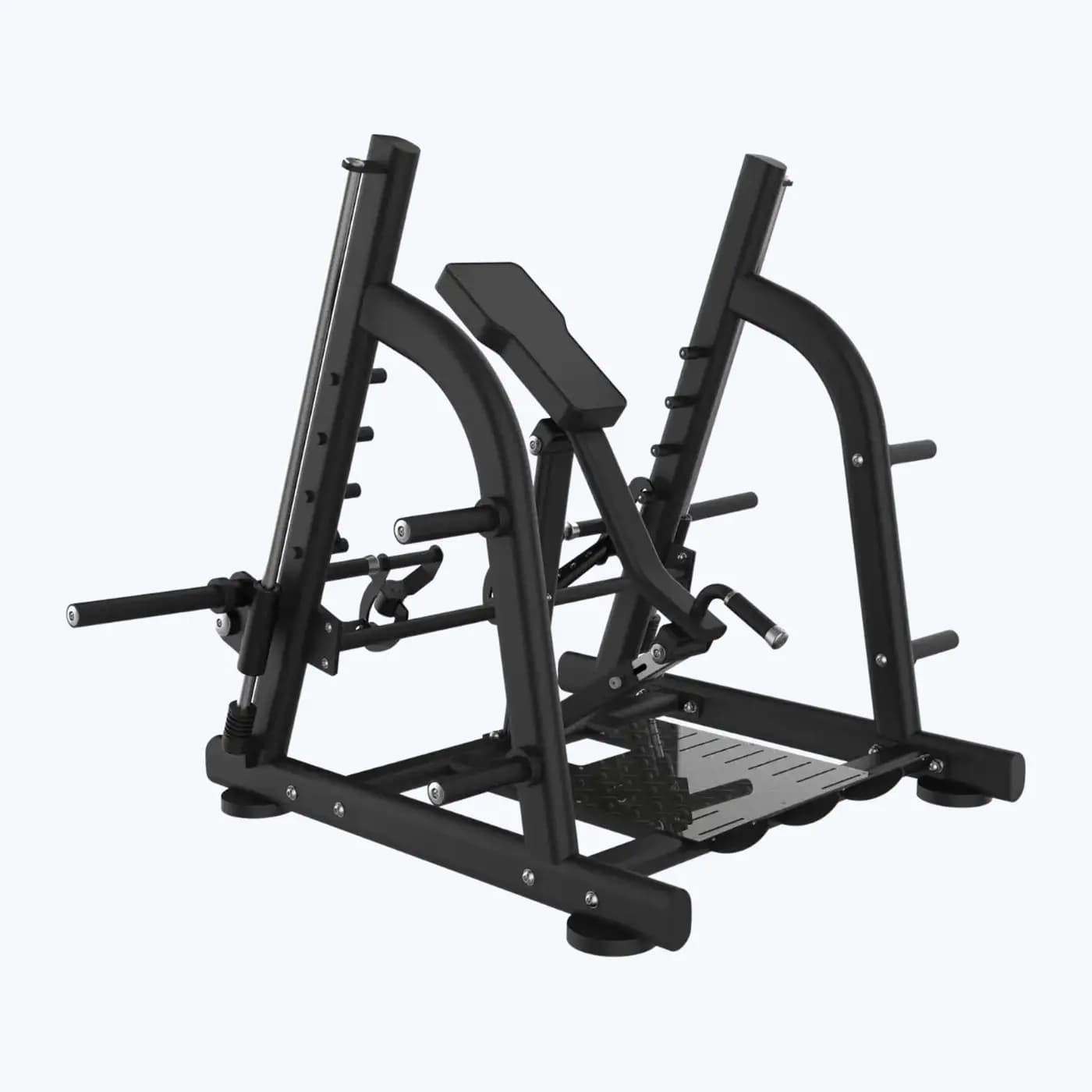 Rowing Smith À Appui Pectoral — À Disques