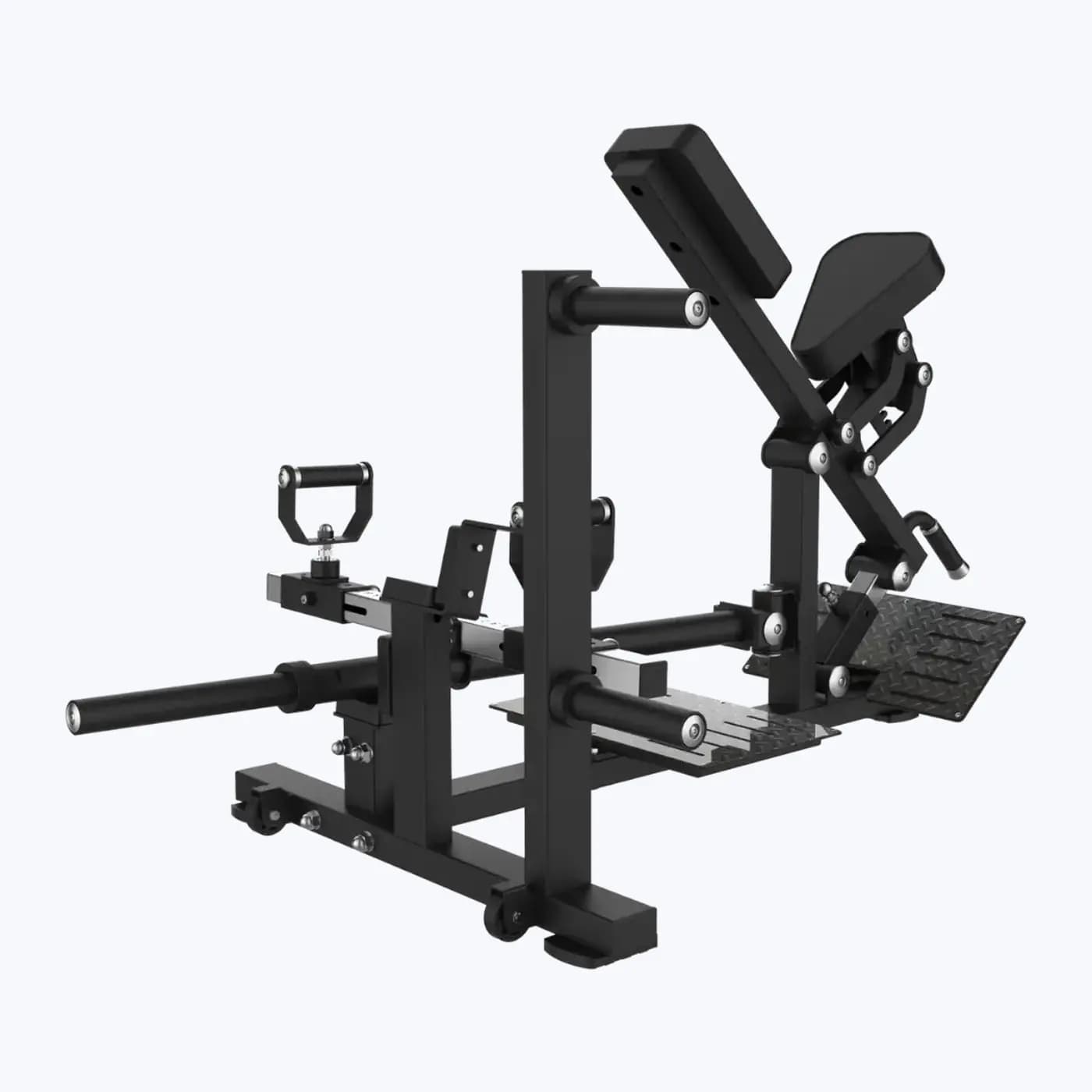 Rowing T-Bar À Appui Pectoral — À Disques