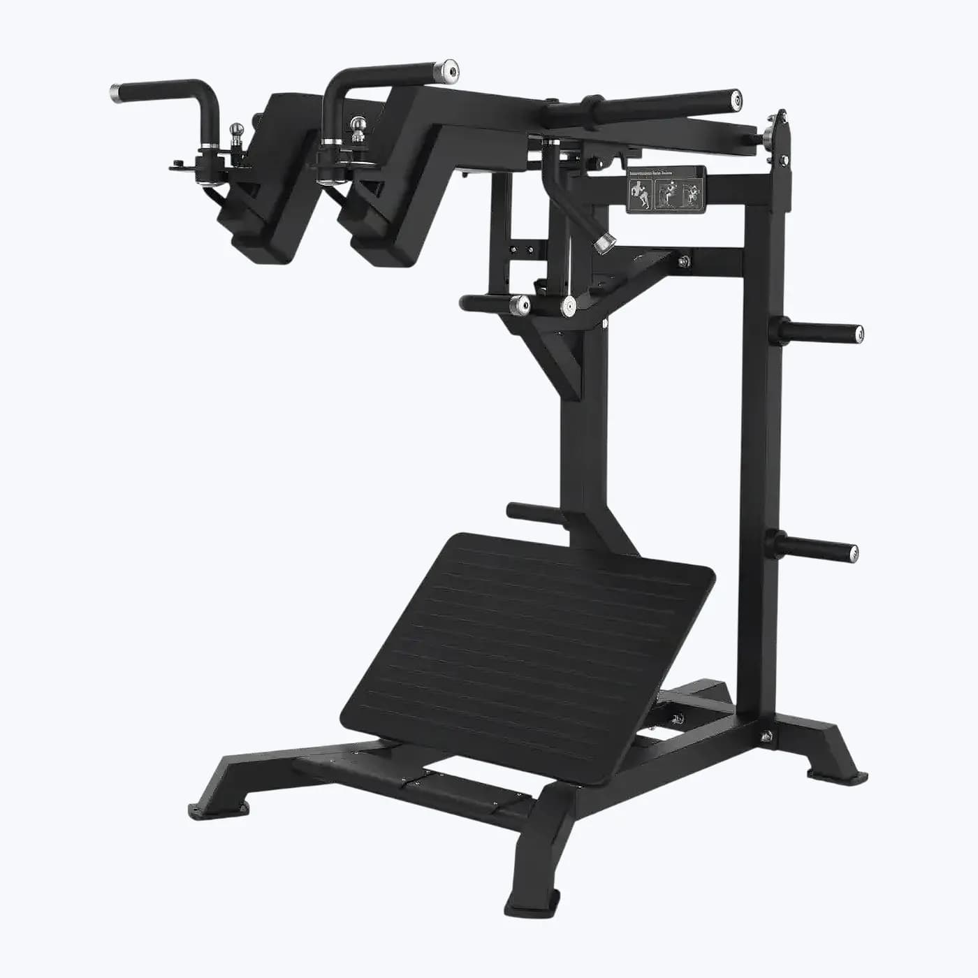 Squat & Développé Épaules Combo — À Disques
