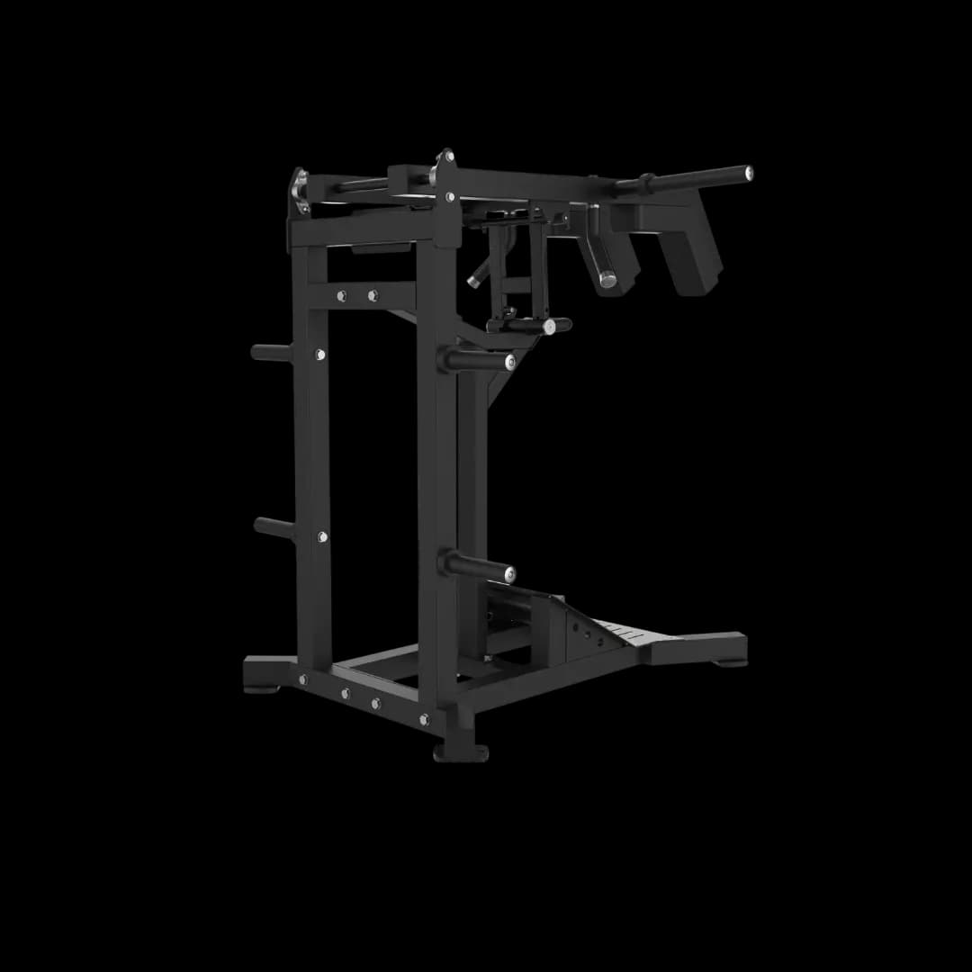 Hack Squat — À Disques — alternate view