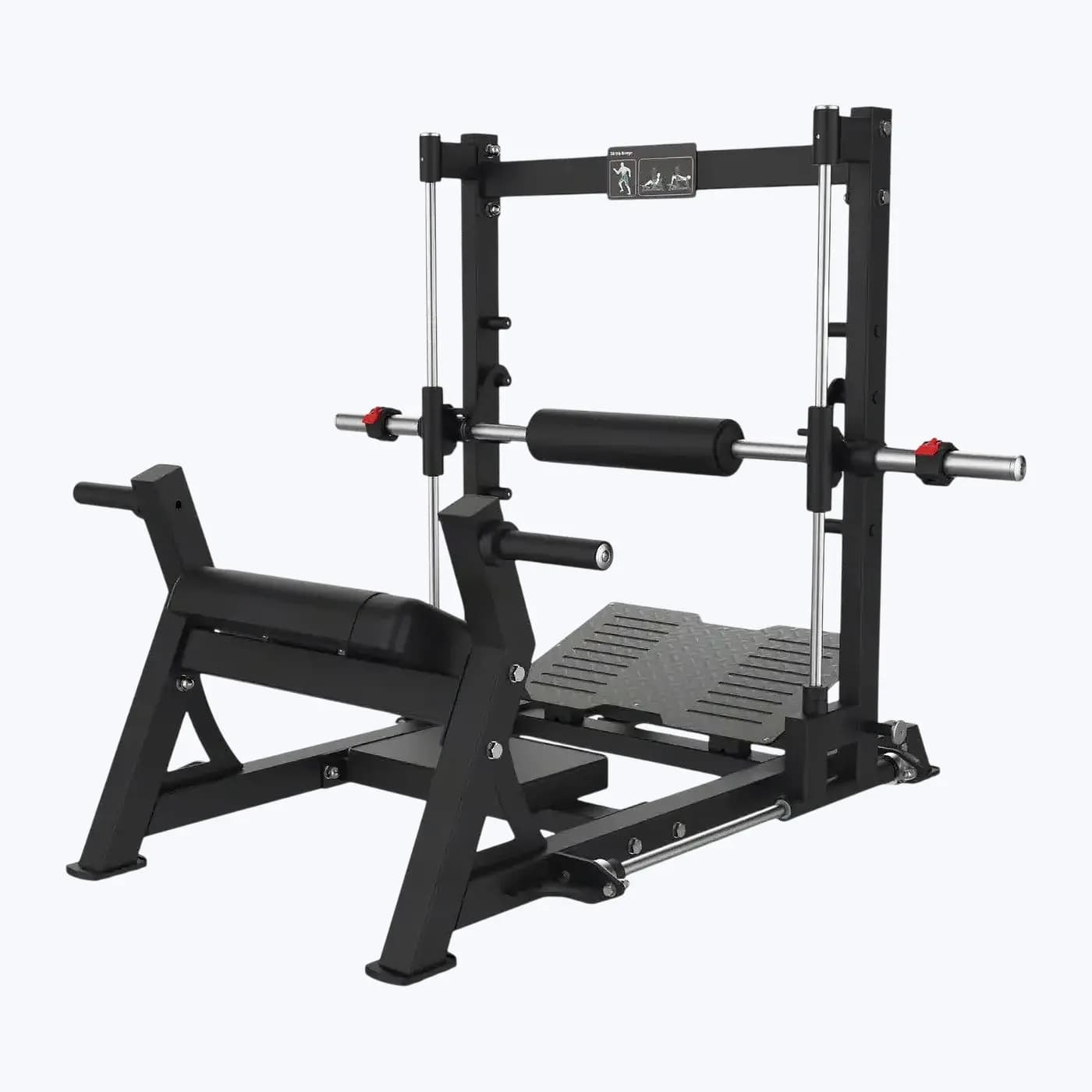 Hip Thrust Guidé 3D — À Disques