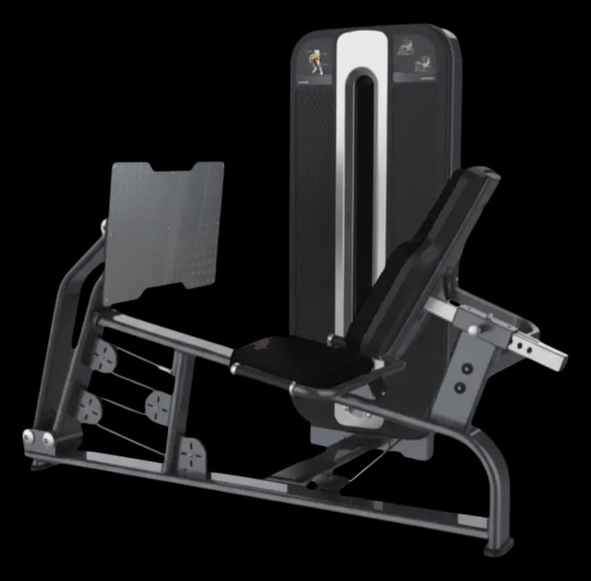 Leg Press Assis — Charge Guidée — alternate view
