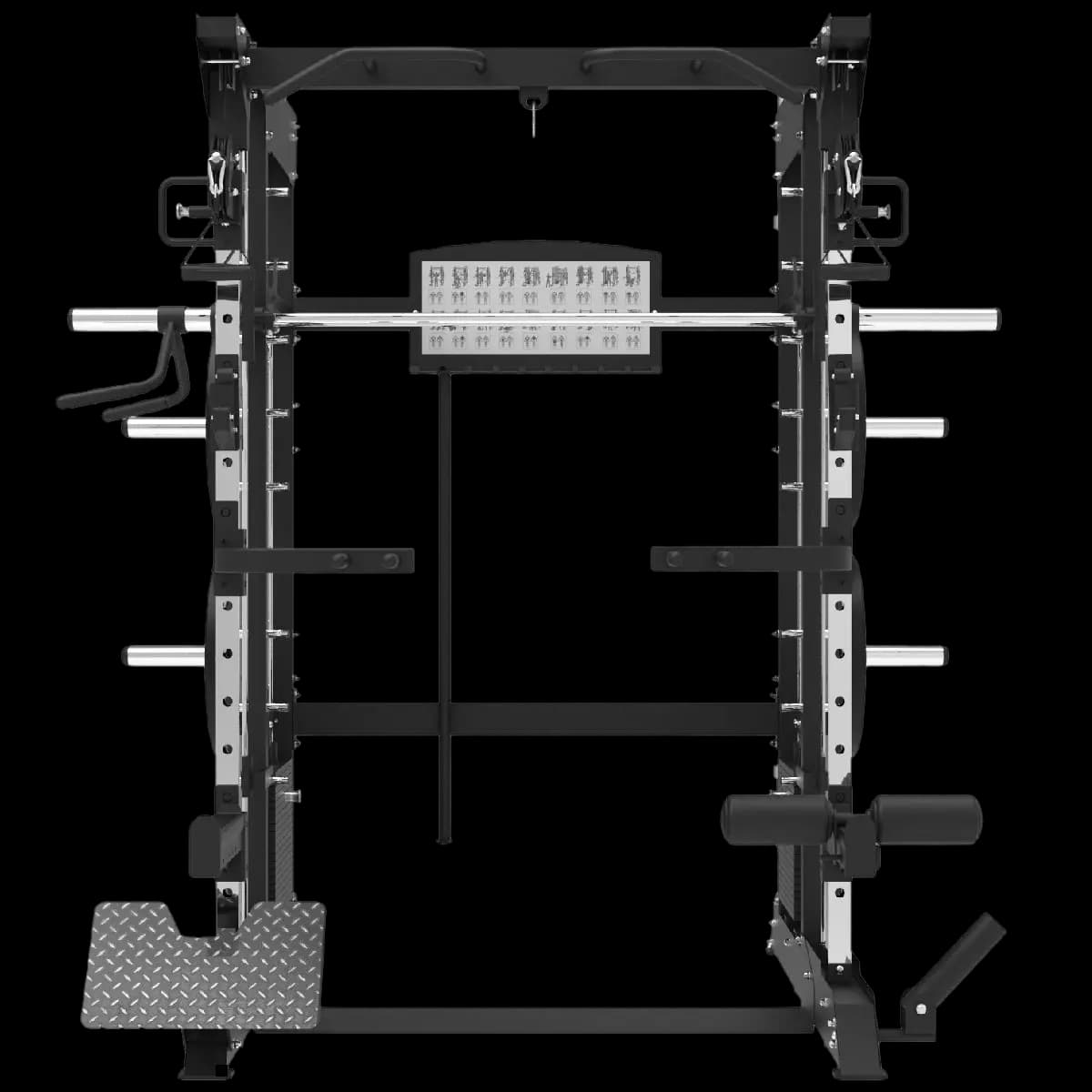 Smith Machine Multifonction Rack & Double Poulie — alternate view