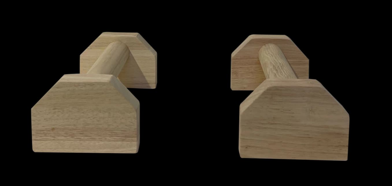 Parallettes Bois — alternate view