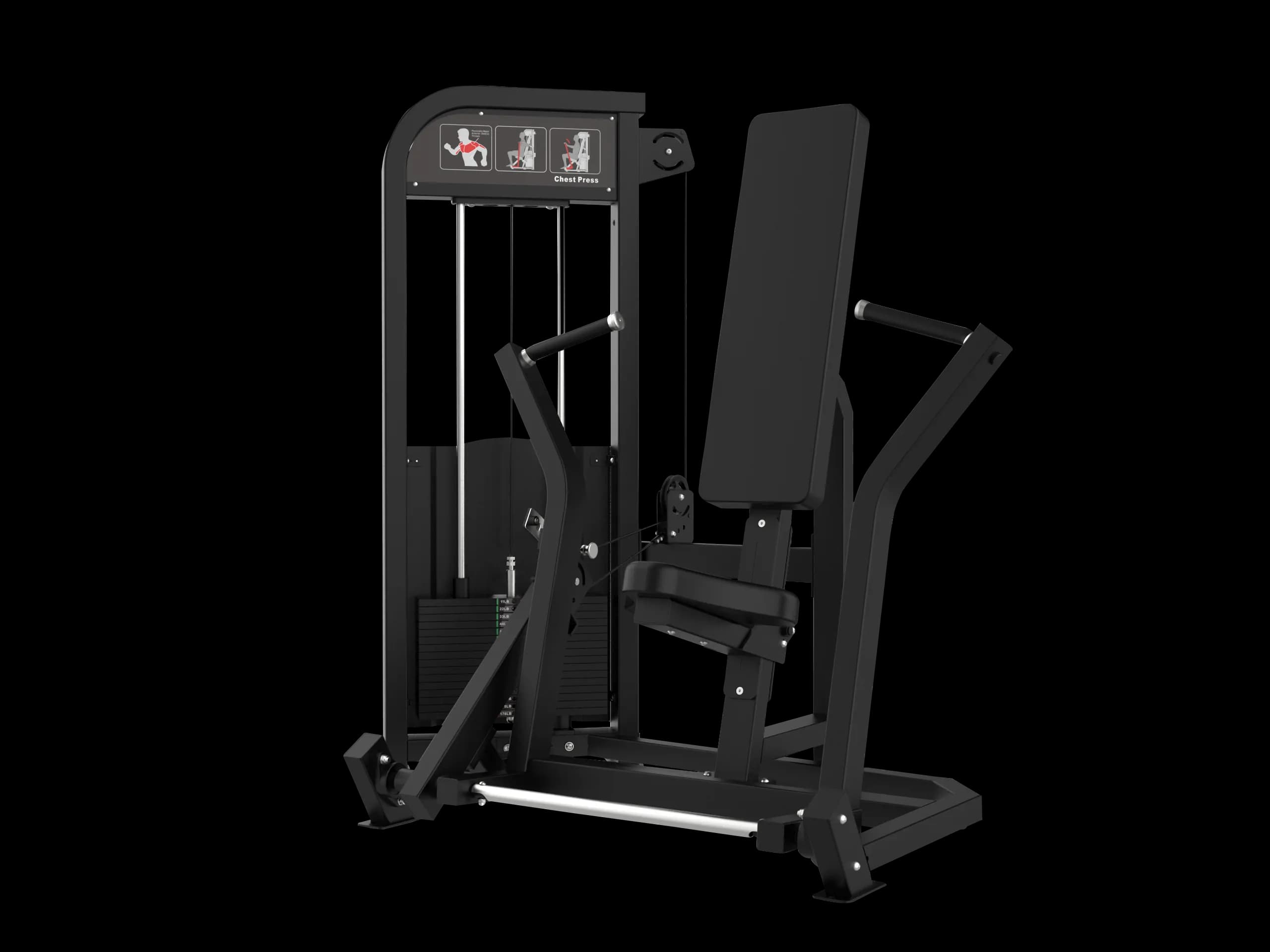 Chest Press Assis — Charge Guidée — alternate view