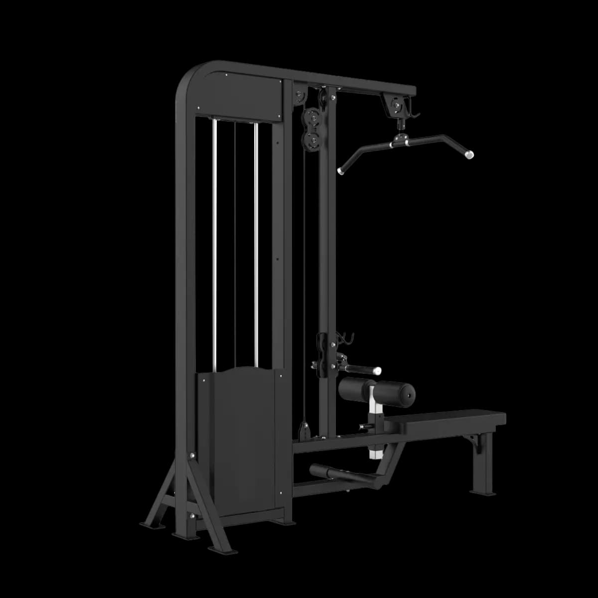 Tirage Vertical & Rowing Bas Combo — Charge Guidée — alternate view