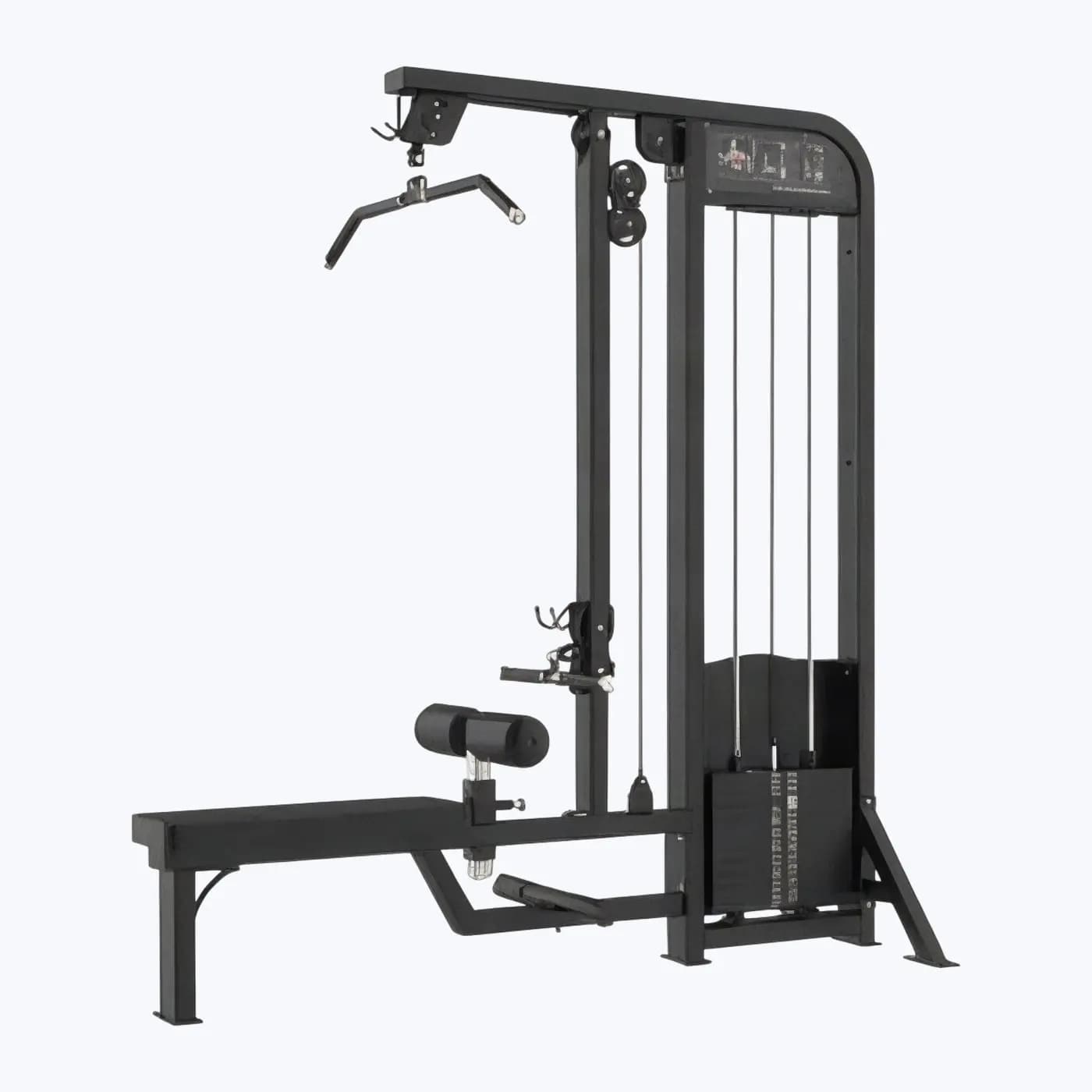 Tirage Vertical & Rowing Bas Combo — Charge Guidée