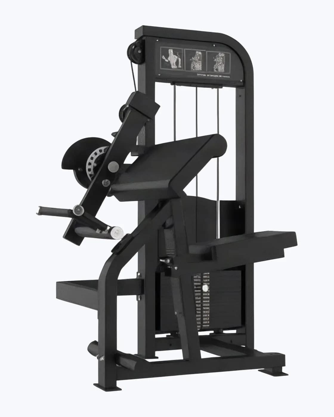 Banc Biceps & Triceps — Charge Guidée