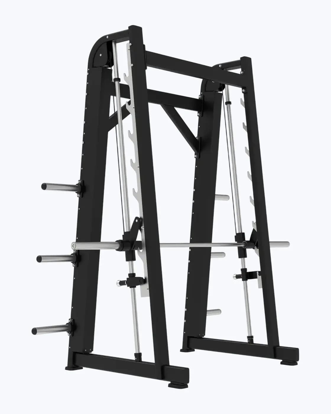 Smith Machine Inclinée 7° — À Disques