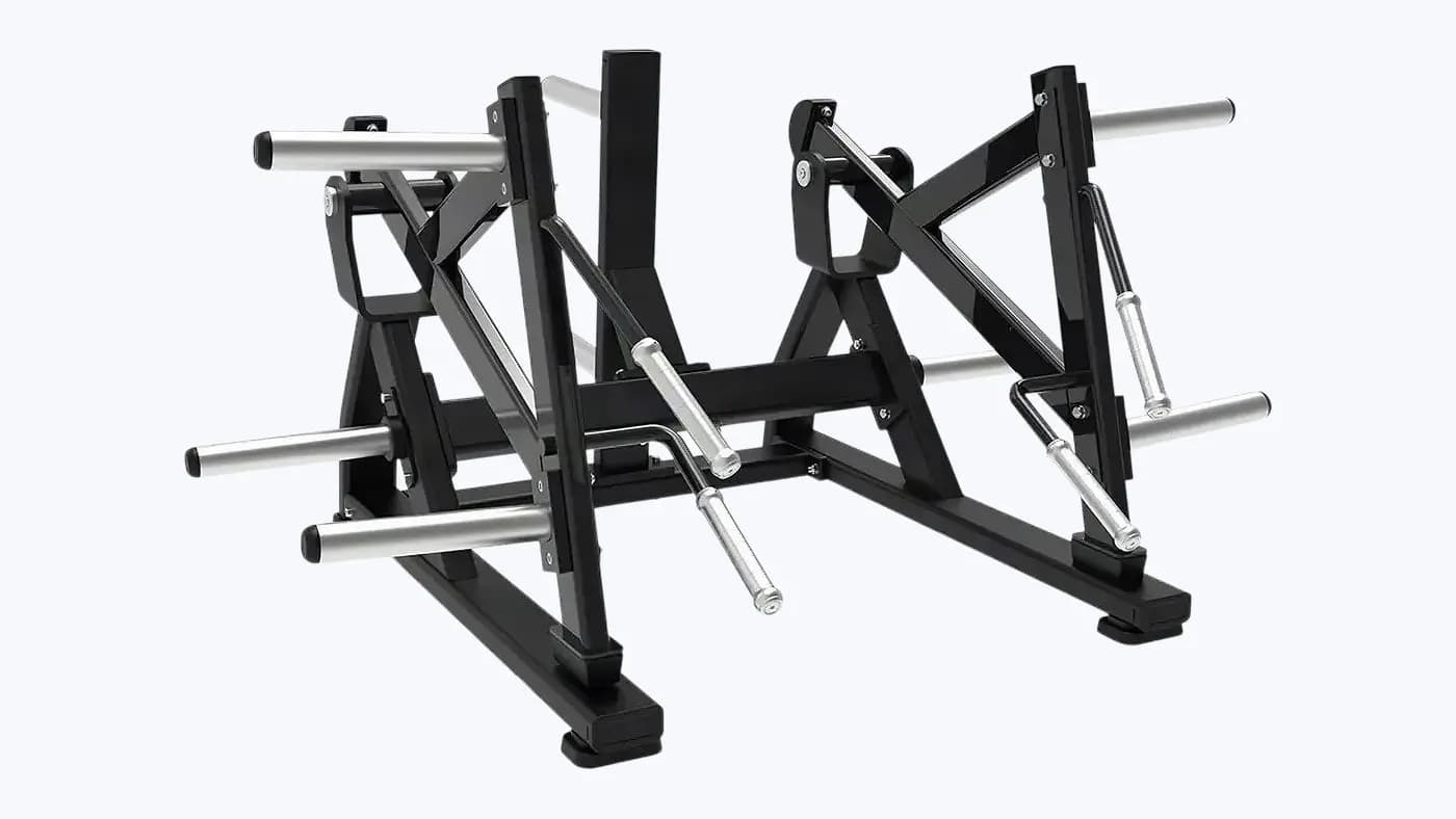 Squat Lunge À Bras Indépendants — À Disques