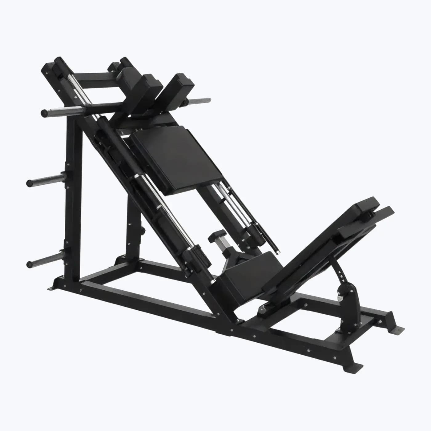 Leg Press 45° & Hack Squat Combo — À Disques