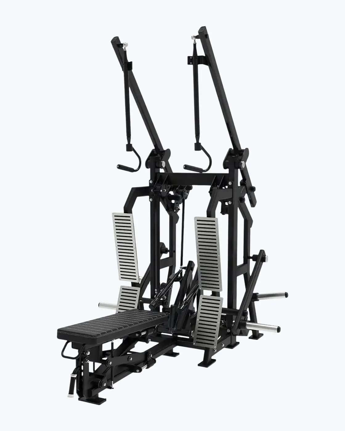 Lat Pulldown & Rowing Combo — À Disques