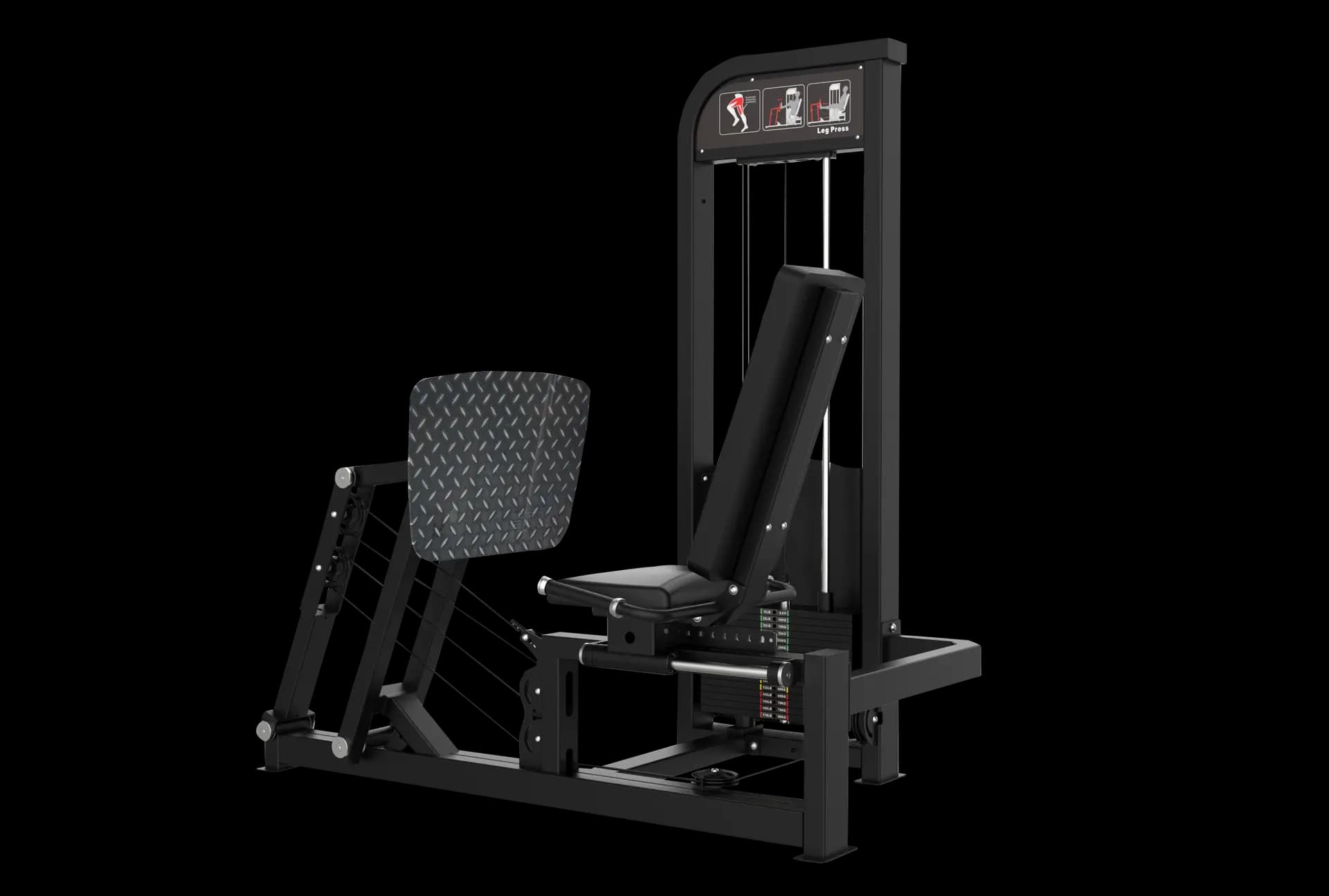 Leg Press Horizontal — Charge Guidée — alternate view