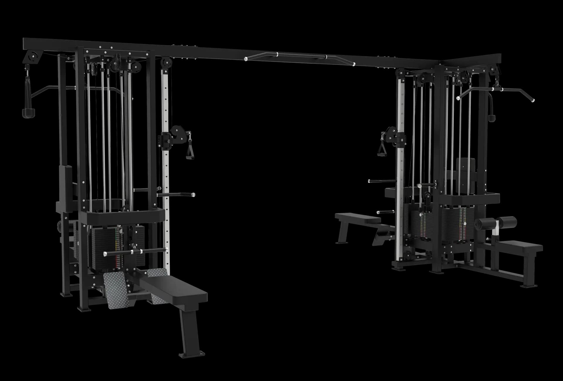 Jungle Machine 8 Poulies — Charge Guidée — alternate view