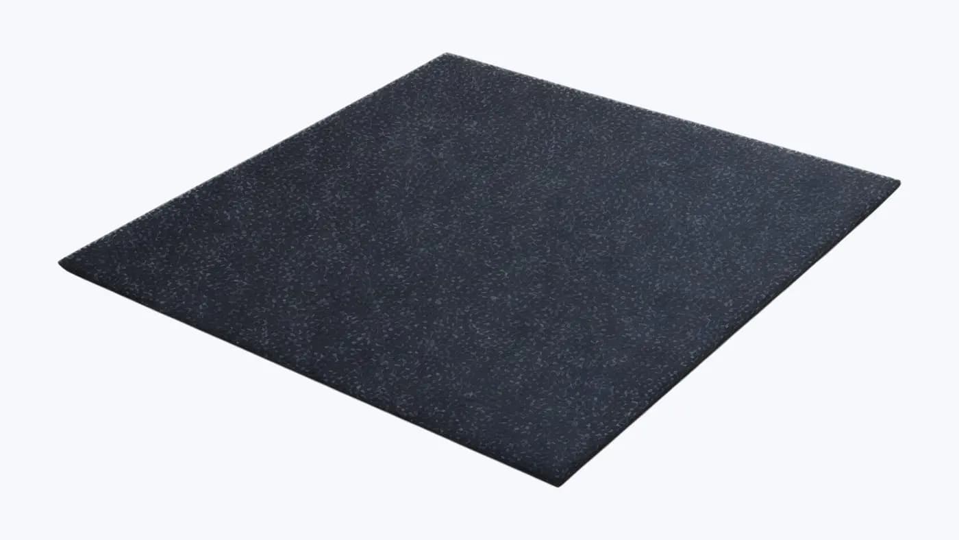 Dalles Lisses En Caoutchouc 100X100 Cm