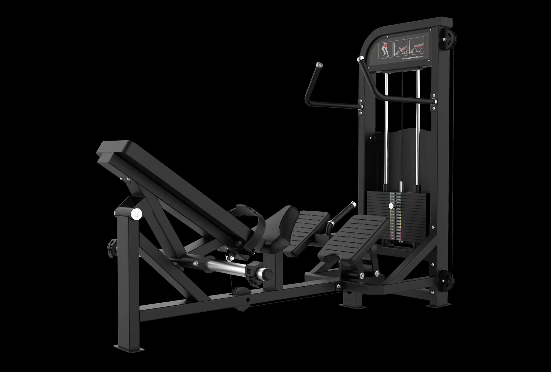 Hip Thrust — Charge Mixte Colonne & Disques — alternate view