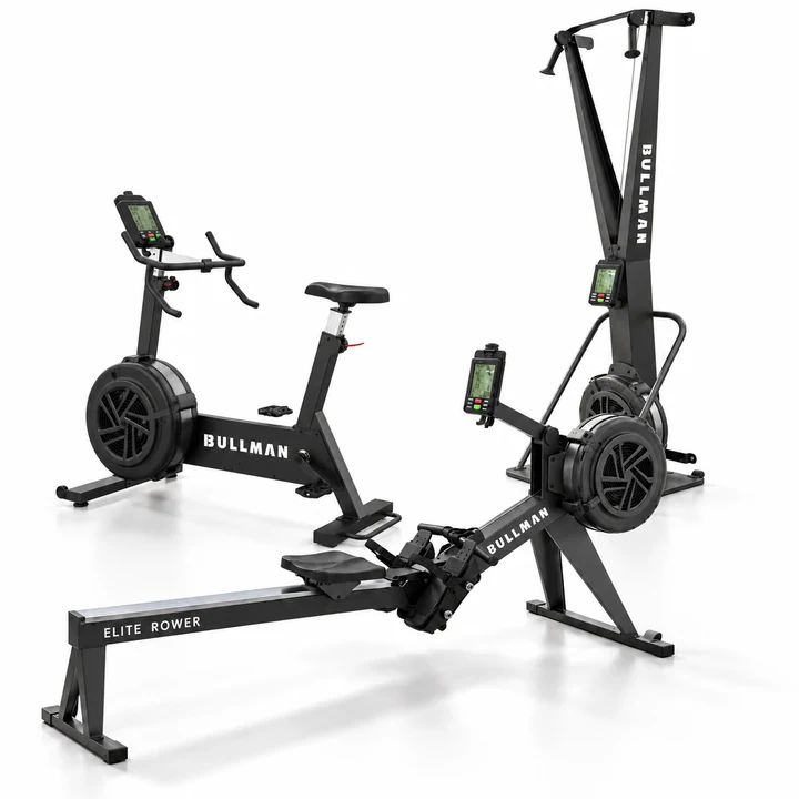 Ensemble BULLMAN air bike, rameur et Ski Trainer
